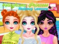 խաղ Stayhome Princess Makeup Lessons