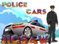 խաղ Police cars jigsaw