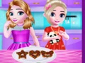 խաղ Little Girls Kitchen Time