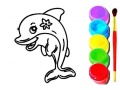 խաղ Dolphin Coloring Book