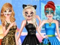 խաղ Princess Animal Style Fashion Party