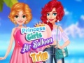 խաղ Princess Girls Air Balloon Trip