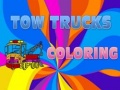 խաղ Tow Trucks Coloring