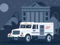 խաղ Night Time Cars Jigsaw