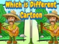 խաղ Which Is Different Cartoon