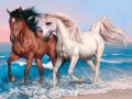 խաղ Animals Jigsaw Puzzle Horses