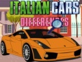 խաղ Italian Cars Differences