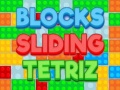 խաղ Blocks sliding tetrizс