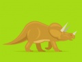 խաղ Cute Dinosaurs Coloring