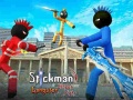 խաղ Stickman Police vs Gangsters Street Fight