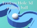 խաղ Tenkyu Hole 3d rolling ball