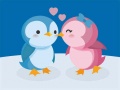 խաղ Cute Penguin Puzzle