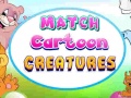 խաղ Match Cartoon Creatures