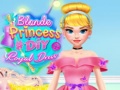 խաղ Blonde Princess #DIY Royal Dress