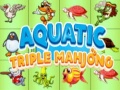խաղ Aquatic triple mahjong