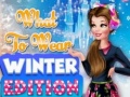 խաղ What To Wear Winter Edition