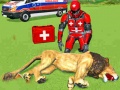 խաղ Animal Rescue Robot Hero