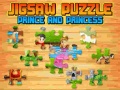 խաղ Prince and Princess Jigsaw Puzzle