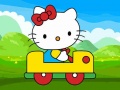 խաղ Cute Kitty Car Jigsaw