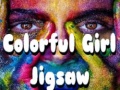 խաղ Colorful Girl Jigsaw