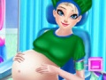 խաղ Elsa Pregnant Caring