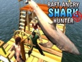 խաղ Raft Angry Shark Hunting