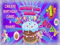 խաղ Birthday Card Maker