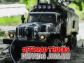 խաղ Offroad Trucks Driving Jigsaw
