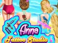 խաղ Anna Tattoo Studio 4
