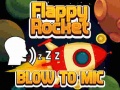 խաղ Flappy Rocket With Blowing