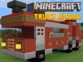 խաղ Minecraft Truck Jigsaw