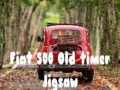 խաղ Fiat 500 Old Timer Jigsaw