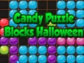 խաղ Candy Puzzle Blocks Halloween