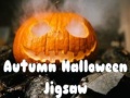 խաղ Autumn Halloween Jigsaw