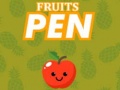 խաղ Fruits Pen