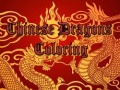 խաղ Chinese Dragons Coloring