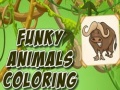 խաղ Funky Animals Coloring