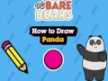 խաղ We Bare Bears How to Draw Panda