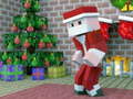 խաղ MineCraft Christmas Jigsaw Puzzle