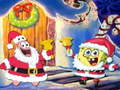 խաղ SpongeBob Christmas Jigsaw Puzzle