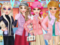 խաղ Frozen Fashion Dress Up