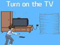 խաղ Turn on the TV