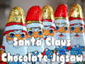 խաղ Santa Claus Chocolate Jigsaw