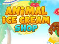 խաղ Animal Ice Cream Shop