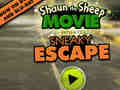 խաղ Shaun The Sheep: Movie Sneaky Escape