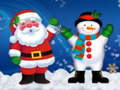 խաղ Christmas Snowman Jigsaw Puzzle