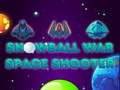 խաղ Snowball War: Space Shooter