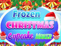 խաղ Frozen Christmas Cupcake Maker