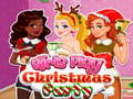 խաղ Girls Play Christmas Party