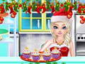 խաղ Sister Princess Christmas Cupcake Maker